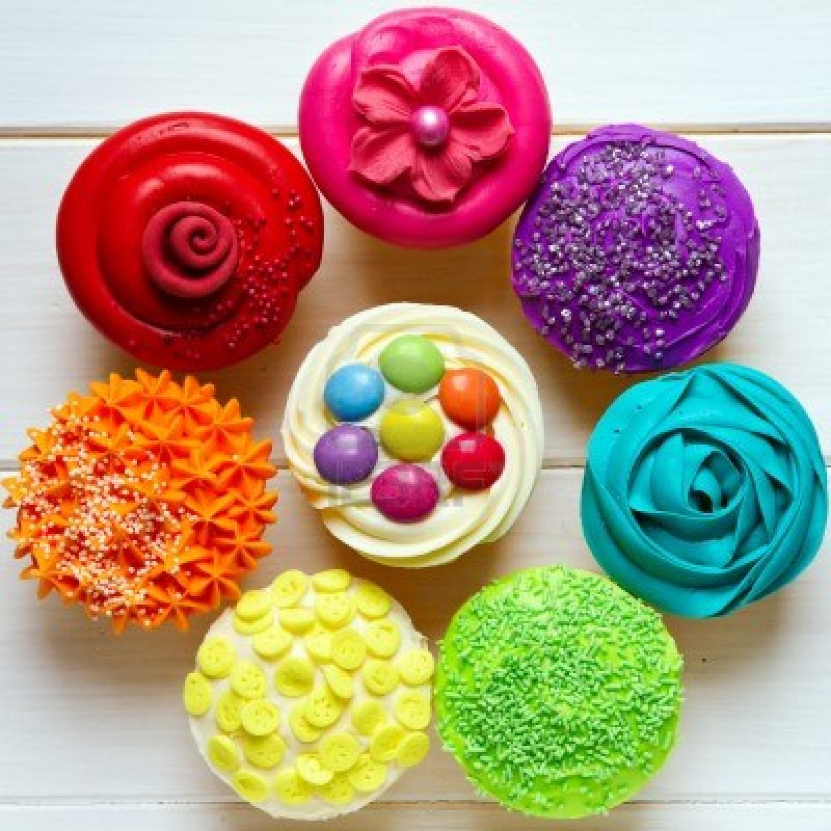 cupcakes versieren 5 juni 2013